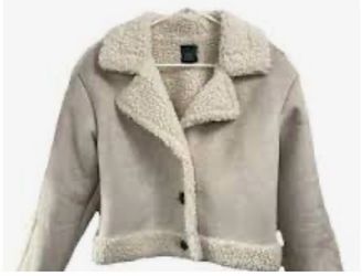 Wild Fable Women's White and Cream Jacket