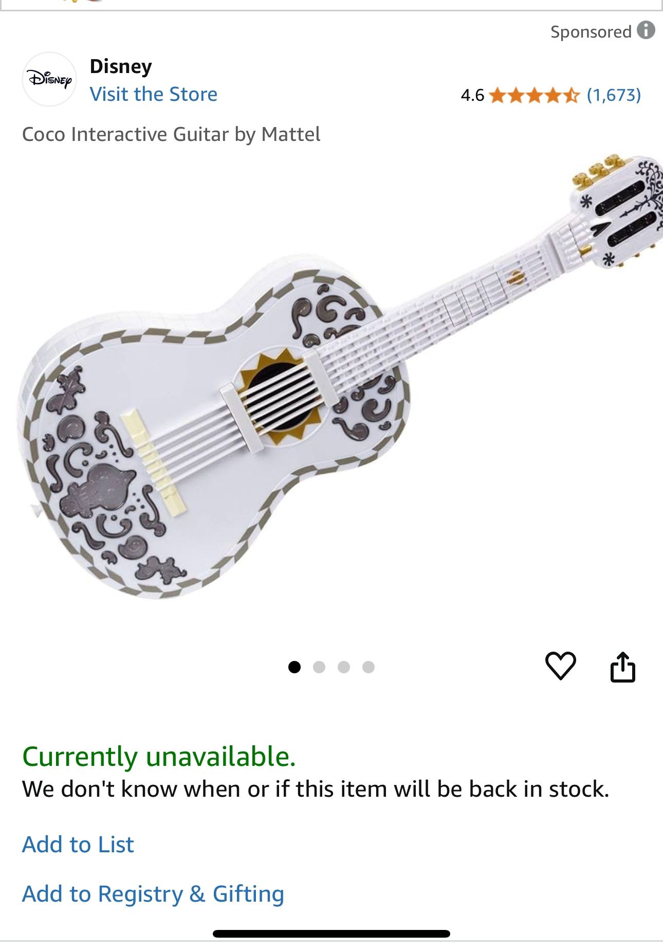 Coco Interactive Guitar by Mattel