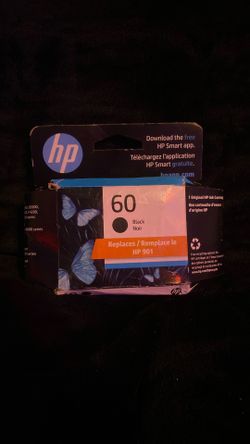Genuine HP 60 Black Ink Cartridge 
