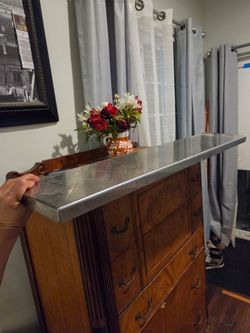 Stainless steel shelf