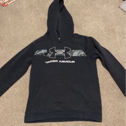 Black Under Armour Boys Hoodie
