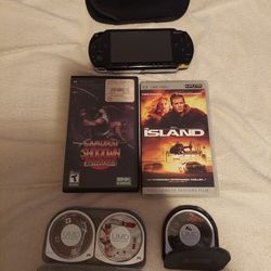 Psp With Games And Movies
