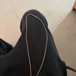 26” DC Rope Chain, 25 Grams,3mm,14k