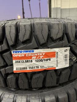 35x12.50R18 Toyo Open Country RT *$335 EACH SPECIAL PRICE🔥✅*