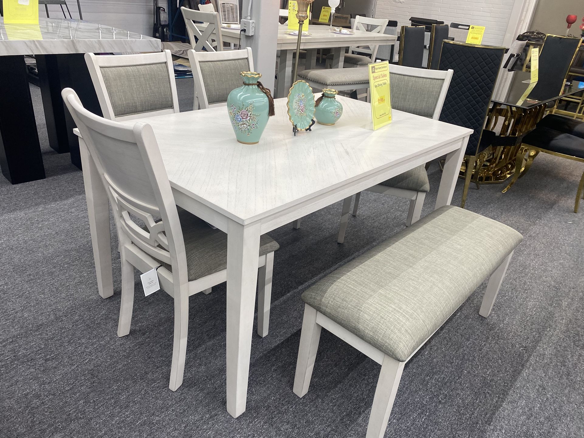 6 Pc Dinning Table Set 599.99