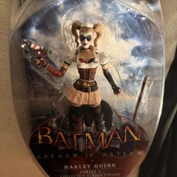 Harley Quinn Batman Arkham Asylum Series 1 Action Figure DC Direct Collectibles