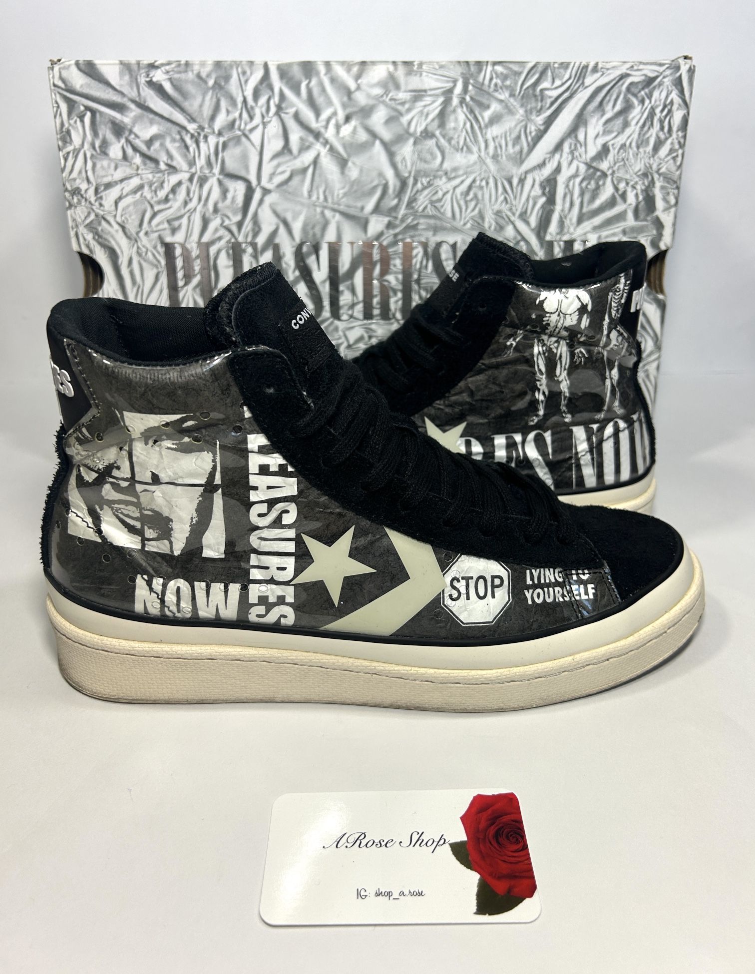 Pleasure x Converse Pro Leather ‘Pleasures Now’ Shoes Size: 9.5 M
