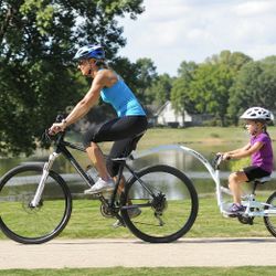 Trail-A-Bike Tag Along / Kids Bike Attachment 