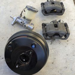 Acura Integra Front Brake Calipers, Brake Booster, and Master Cylinder