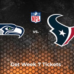 Seahawks vs Texans - MNF Oct. 20th @7pm