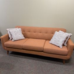 Orange Sofa