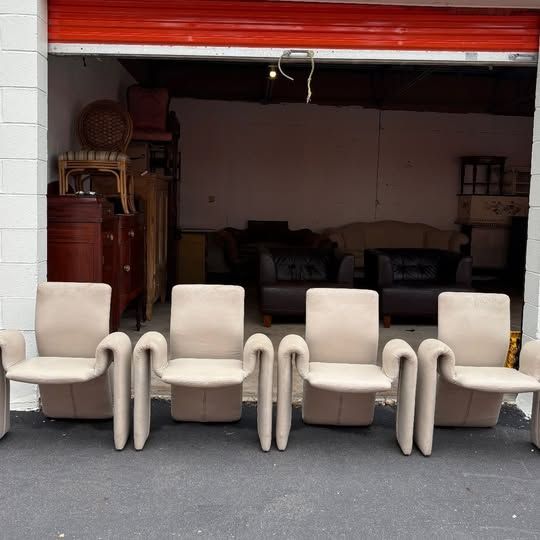Set of 4 Postmodern Steve Leonard Chair