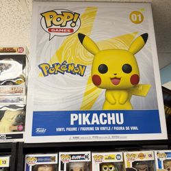Funko Pop! Games Pokémon Pikachu #01 – 18” Jumbo Figure