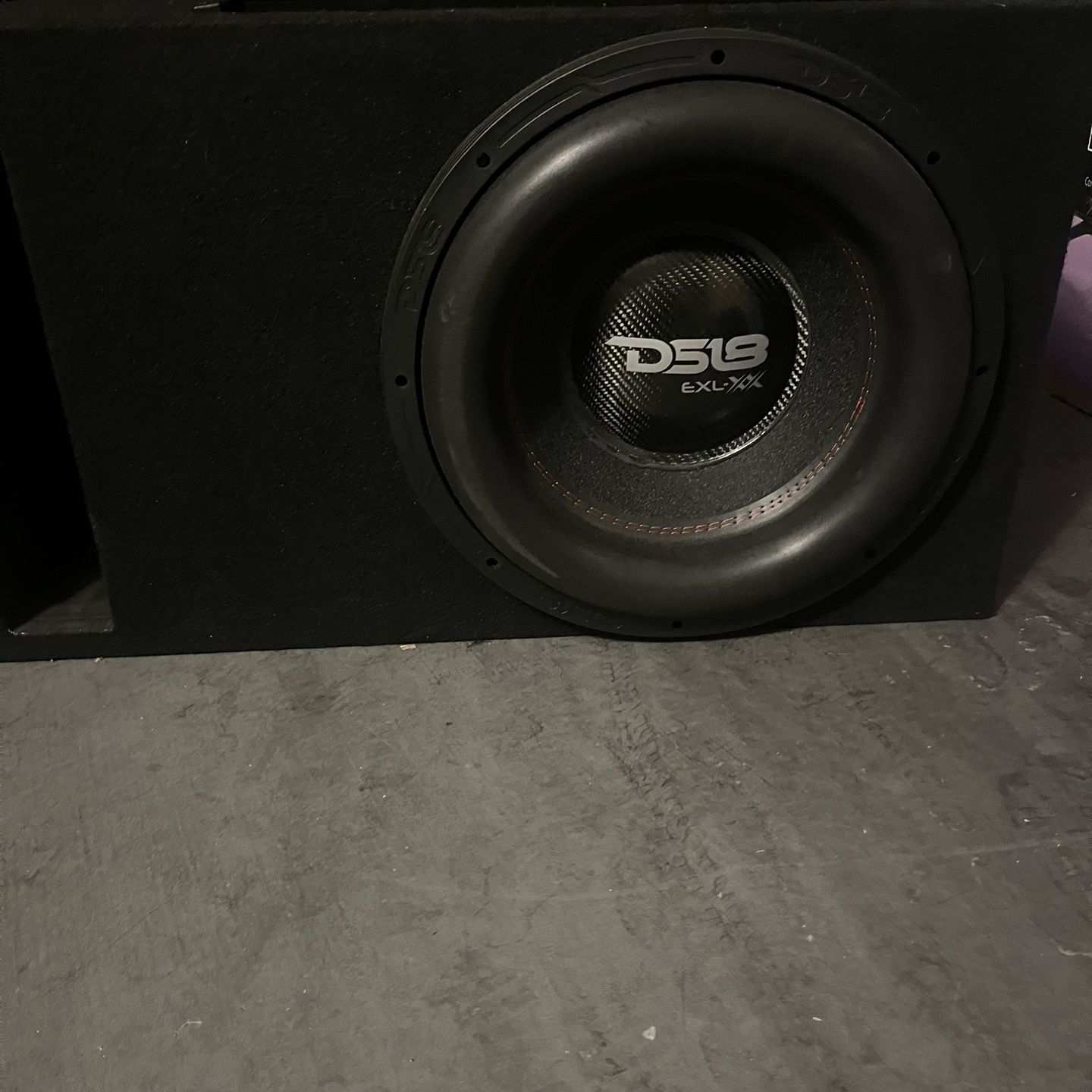 18 Inch Competition Subwoofer And Amp