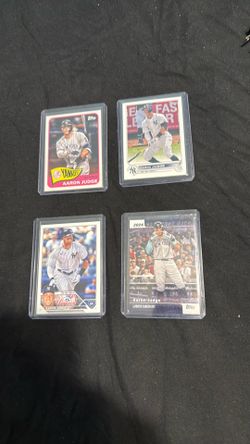 Arron judge cards nice near mint condition