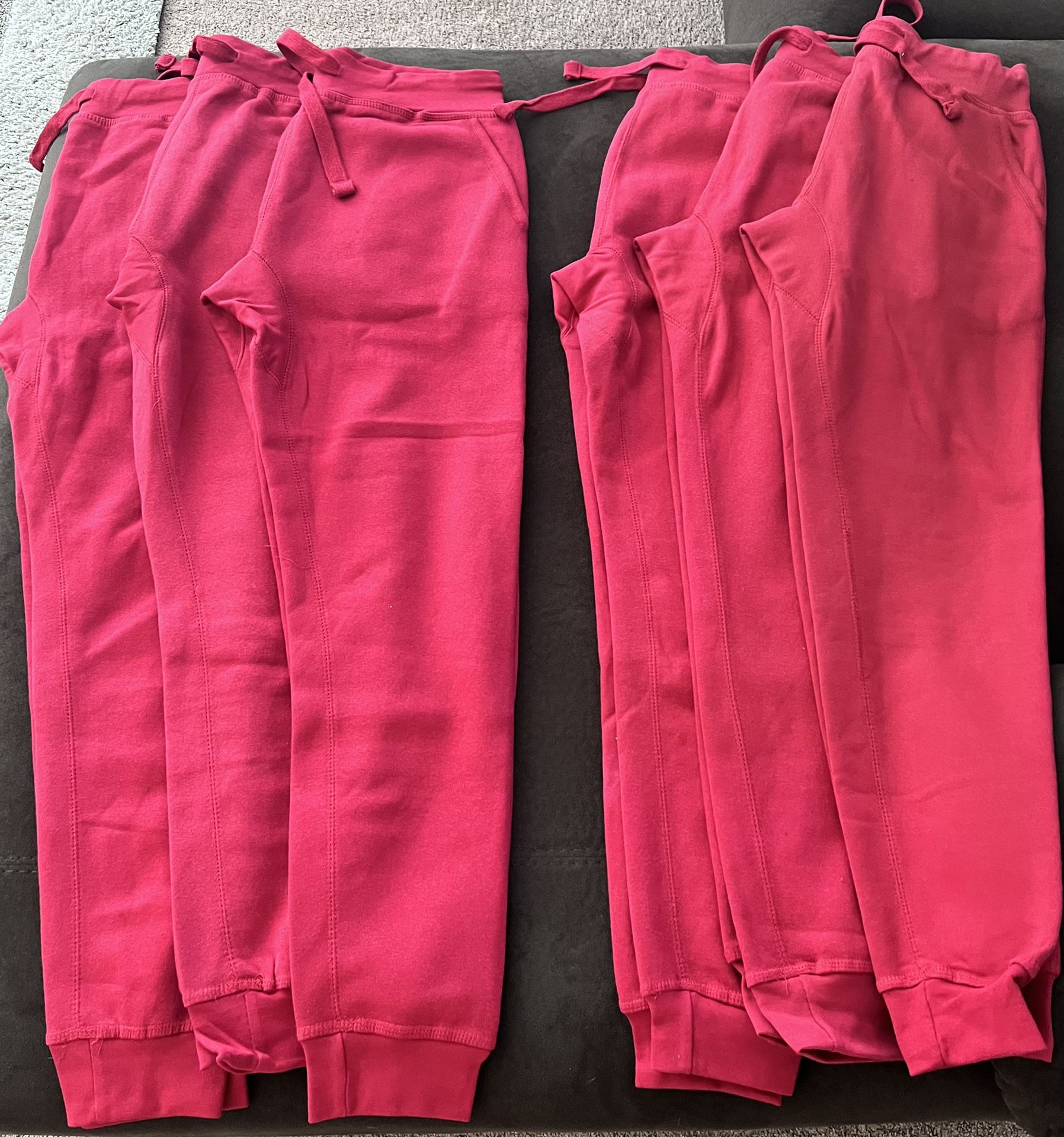 Mens Joggers New Red