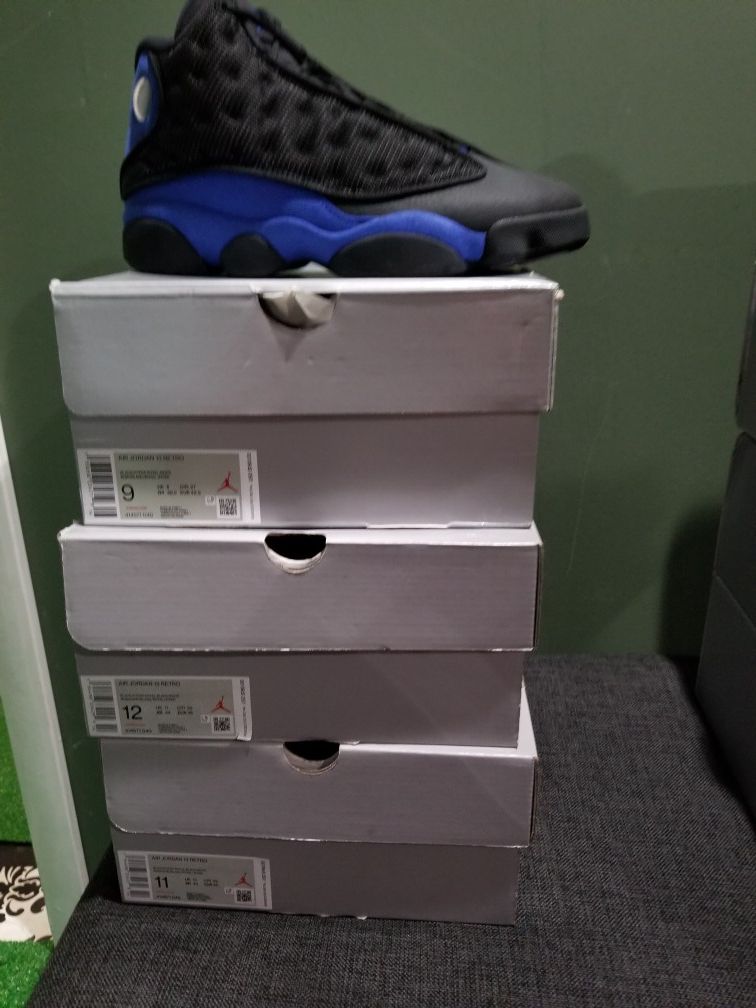 Jordan 13 Retro Black Hyper Royal