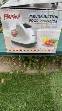 Parini Multi-Function Food Processor/Chopper New Chops Dices Shreds NIB