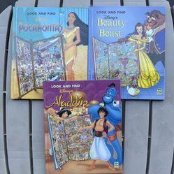 Disney Look And Find Books