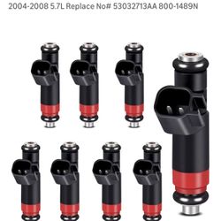 Fuel Injectors FJ482 Set of 8 Compatible with Dodge