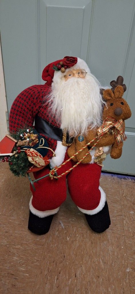 24" inch Santa Doll Seat in Bench