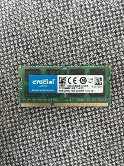 8GB DDR3L Laptop memory RAM