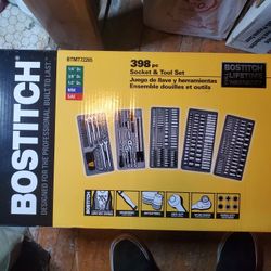 398pc Bostitch Professional socket and tool set- Retail $500