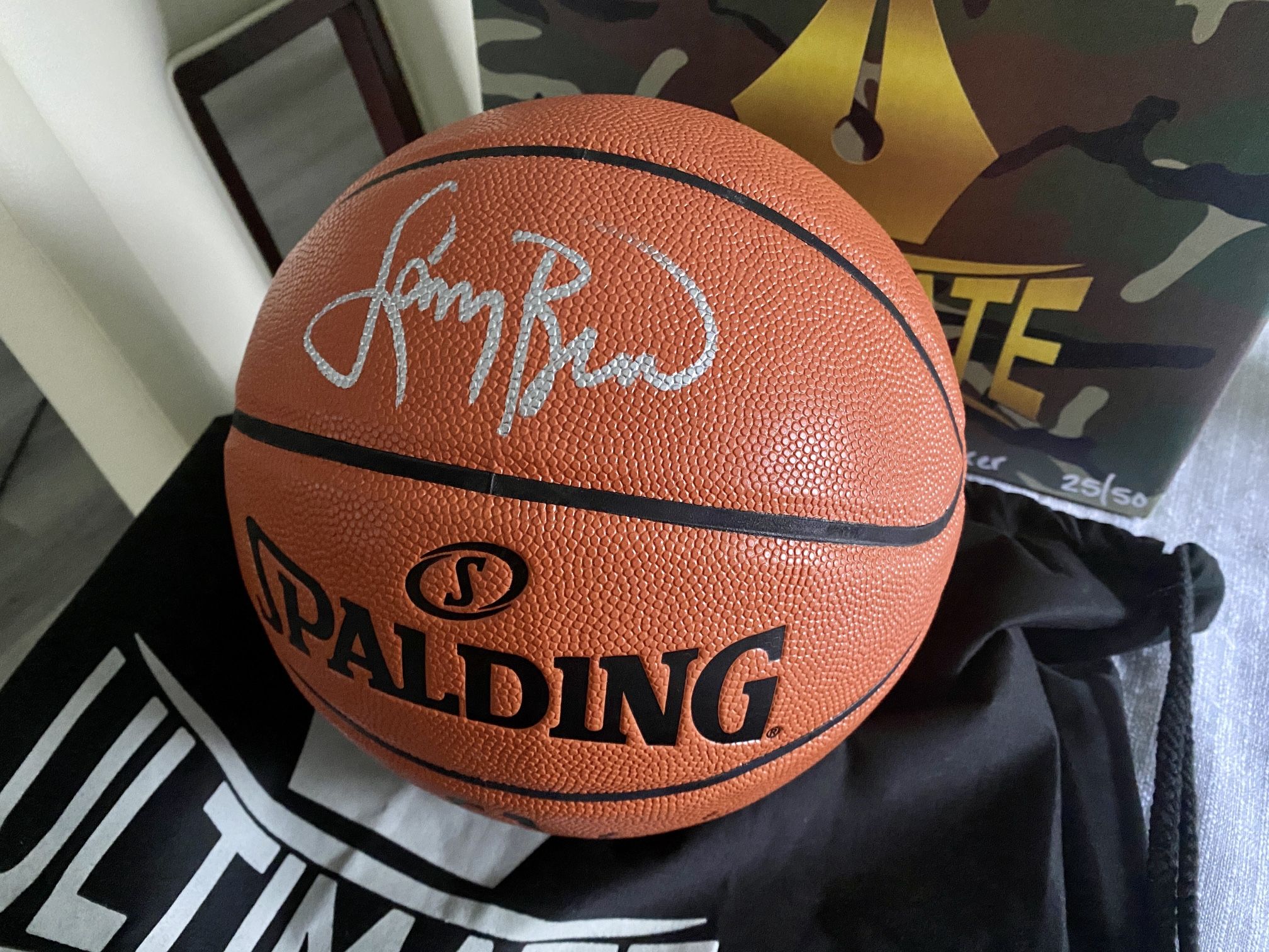 Larry Bird Autogaph Basketball Beckett Coa