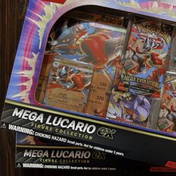 Pokemon TCG Mega Lucario EX Figure Collection