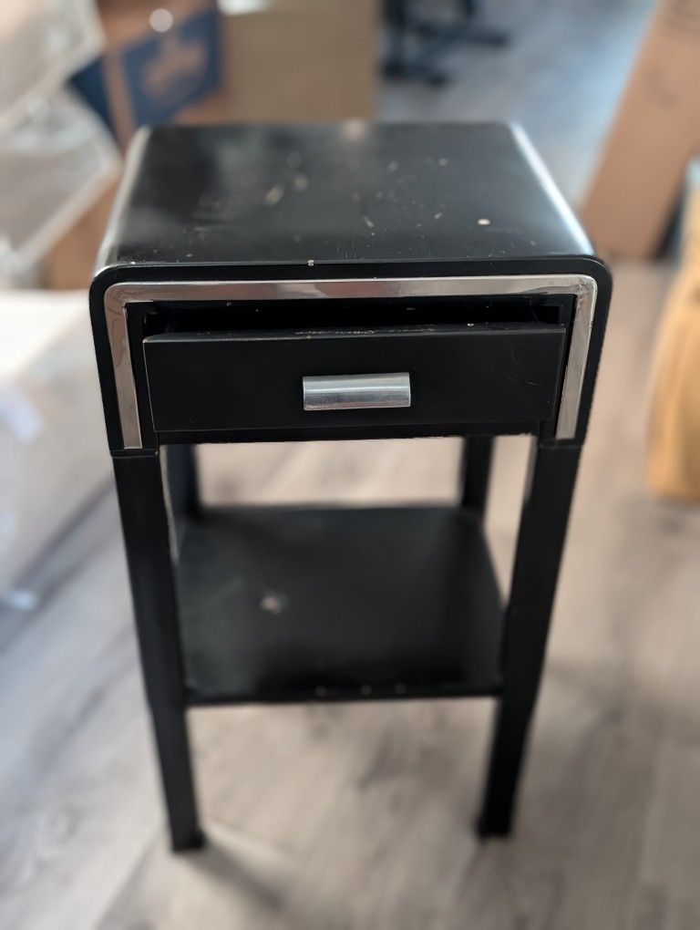 Black Side Table