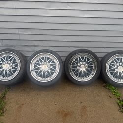 Chrome Rims And Spacers