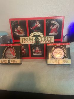 Coca-Cola Christmas ornaments