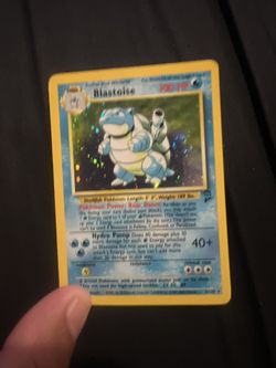 Blastoise Base Set 2 “Mint” Fat Swirl