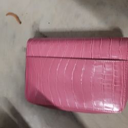 Pink Folding Wallet
