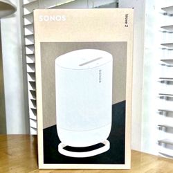 Sonos Move 2 (2nd Generation, Latest) (White). Brand New Sealed.  Includes Warranty.  