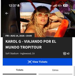 KAROL G TICKET