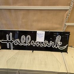 Hallmark Lighted Sign