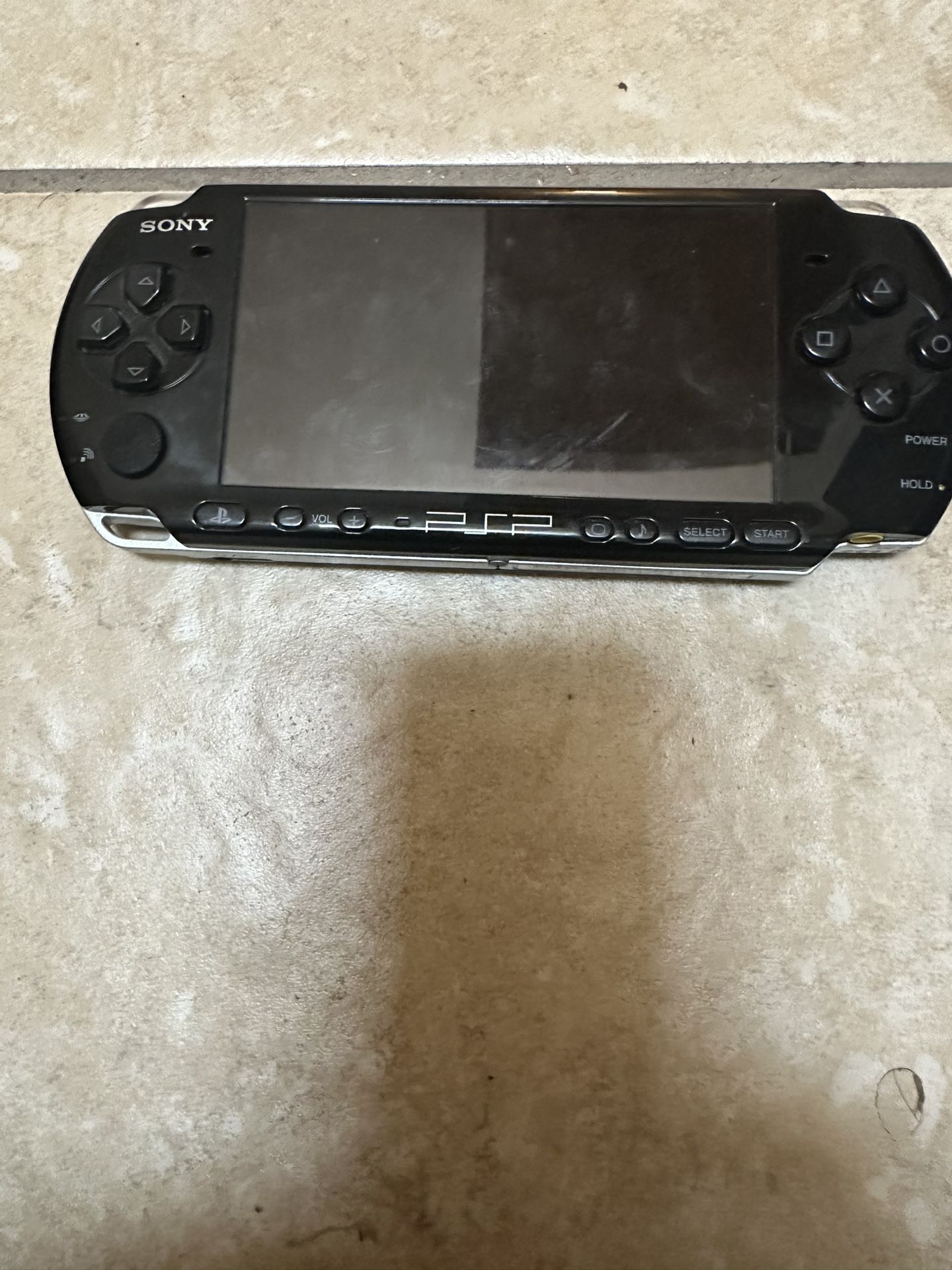 UNTESTED SONY PSP -3001 (NO BATTERY/CHARGER ) AS PICTURED