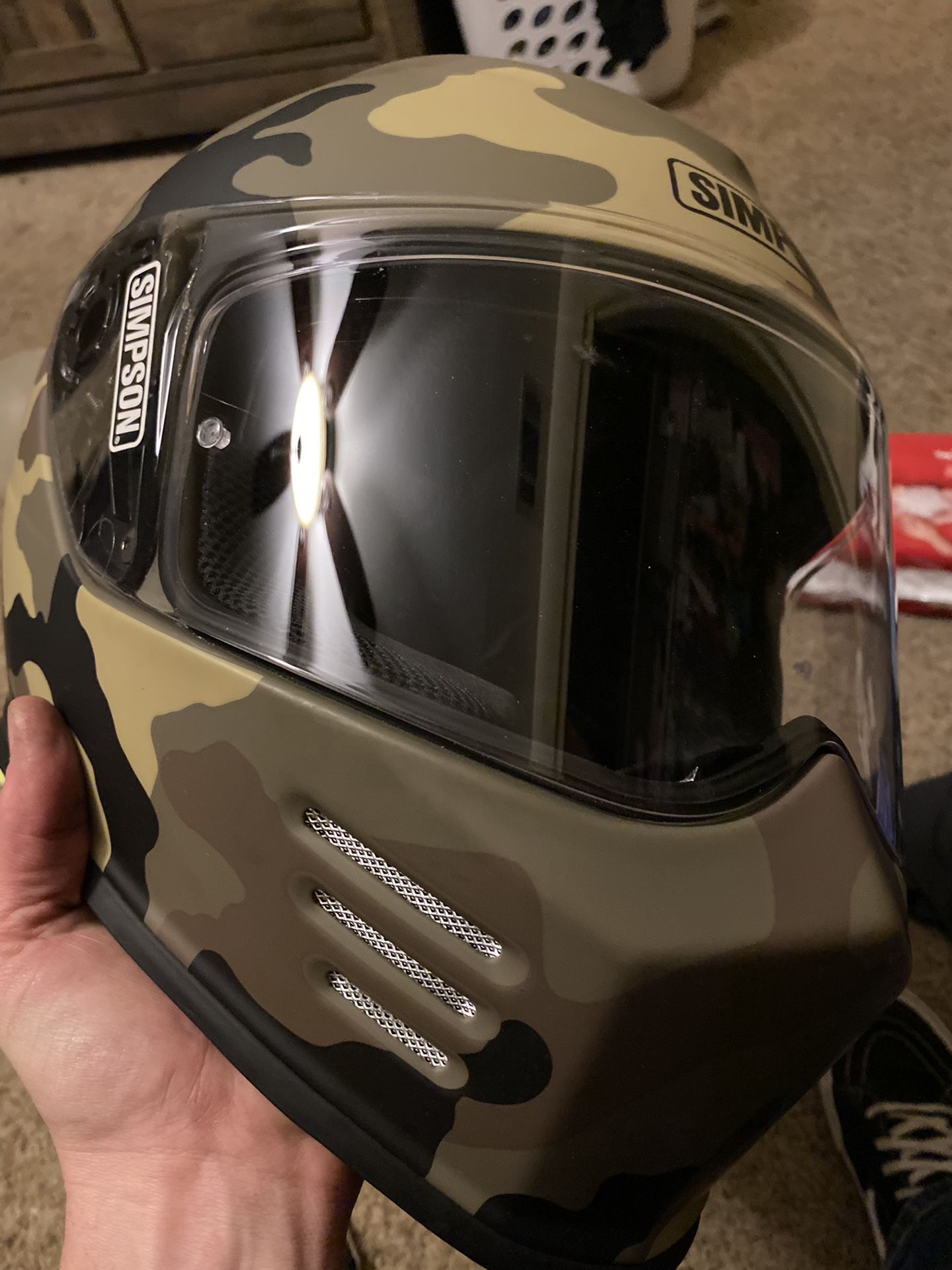 Camo simpson helmet 2025