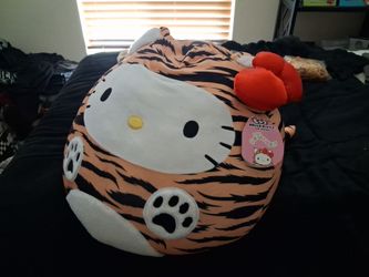 Hello Kitty Tiger Squishmallow Large Plush