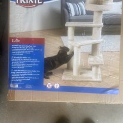 Poste Rascador Para Gatos Y Ala Ves Cama Esta Nuevo Pido $75