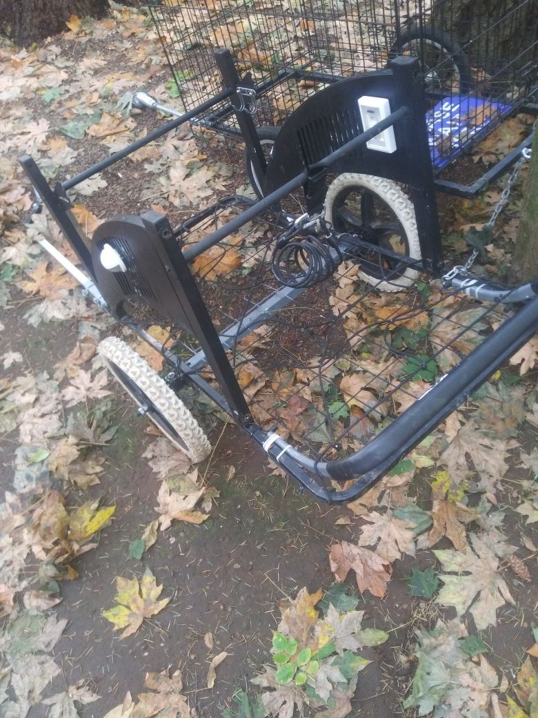 Custom made SOLID PULL CART FOR BICYCLES ONLY!.