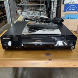 Pioneer Elite DVD Recorder DVR-57H & Remote Good Condition 