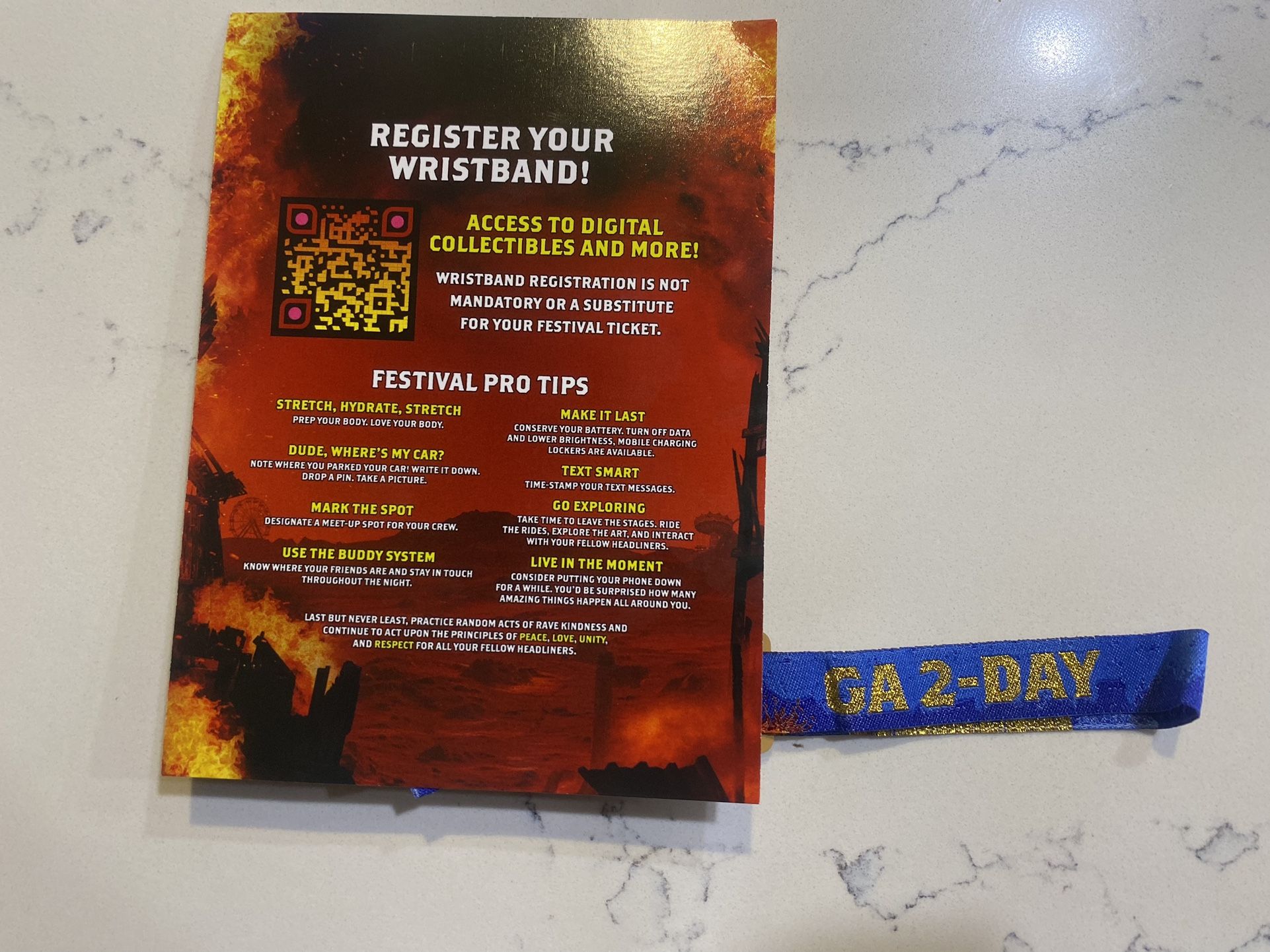 Escape Halloween Ticket/Wristband
