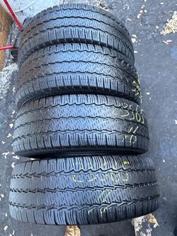 Set of 4 nice Continental Vancontact A/S  235/65/16C  ( We install & balance )