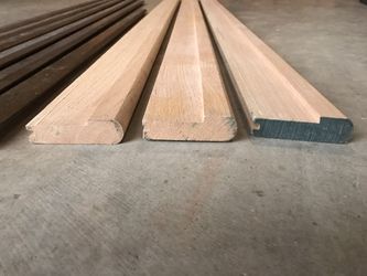 Red Oak 3/4 in. Thick x 3-1/8 in. Wide x 71in. Length Stair Nose Molding