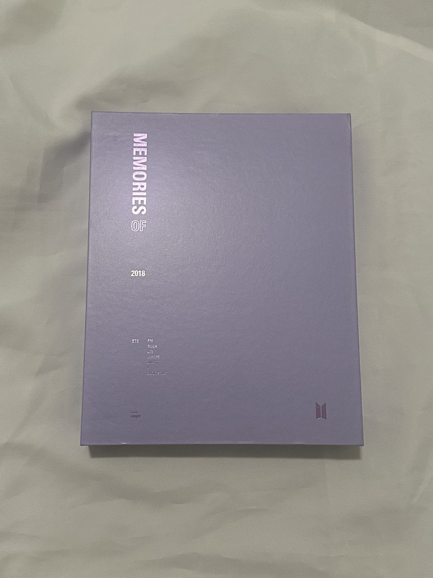 BTS MEMORIES OF 2018 DVD Box Collectible K-Pop Set