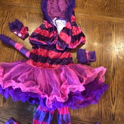 Tween Girls Cheshire Cat Halloween Costume