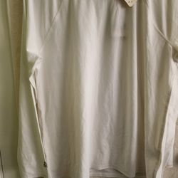 White Gerry Dri Fit Shirt Large W/tag