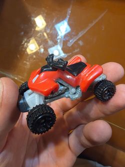 Hot Wheels 4-Wheeler 2012 McDonald's Quad Red Good Condition Loose